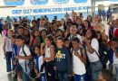 Secretarias de Assistência Social e Educação de Belford Roxo iniciam semana de ações do Maio Laranja em escolas municipais com a presença da prefeita