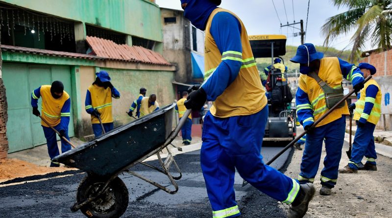 Belford Roxo: Vila Cláudia está ficando de cara nova com obras  de pavimentação e aplicação de novo asfalto