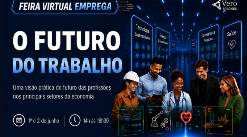 Feira Virtual Emprega acontece nos dias 01 e 02 de junho