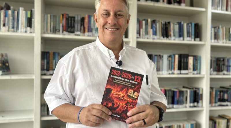 Neste sábado: Professor Samuel Maia lança livro “A Construção do Golpe no Brasil”