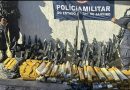 Polícia Militar apreende 16 fuzis e uma metralhadora antiaérea em operação na Zona Oeste