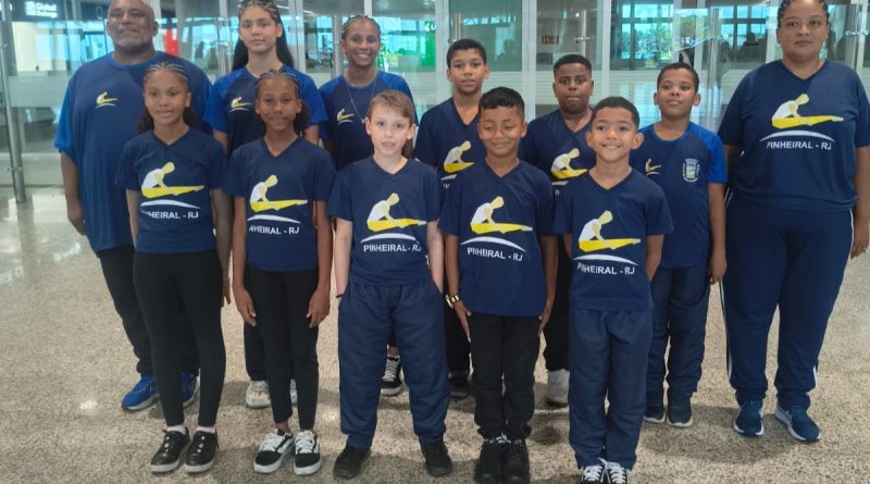 Pinheiral presente no Campeonato Brasileiro de Ginástica de Trampolim