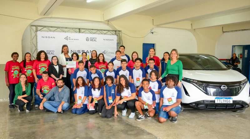 Porto Real é o primeiro município contemplado pelo novo ciclo do Escola Verde da Nissan