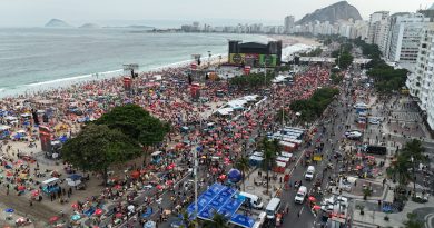Shakira no Rio: Cedae levou 30 mil litros de água para Copacabana