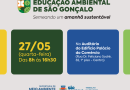 São Gonçalo abrirá inscrições para a 2ª Capacitação em Educação Ambiental