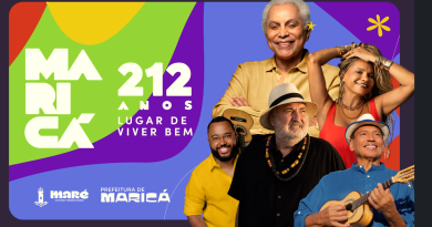 Maricá inicia celebração de 212 anos com shows de Moacyr Luz, Dudu Nobre, Teresa Cristina e Paulinho da Viola