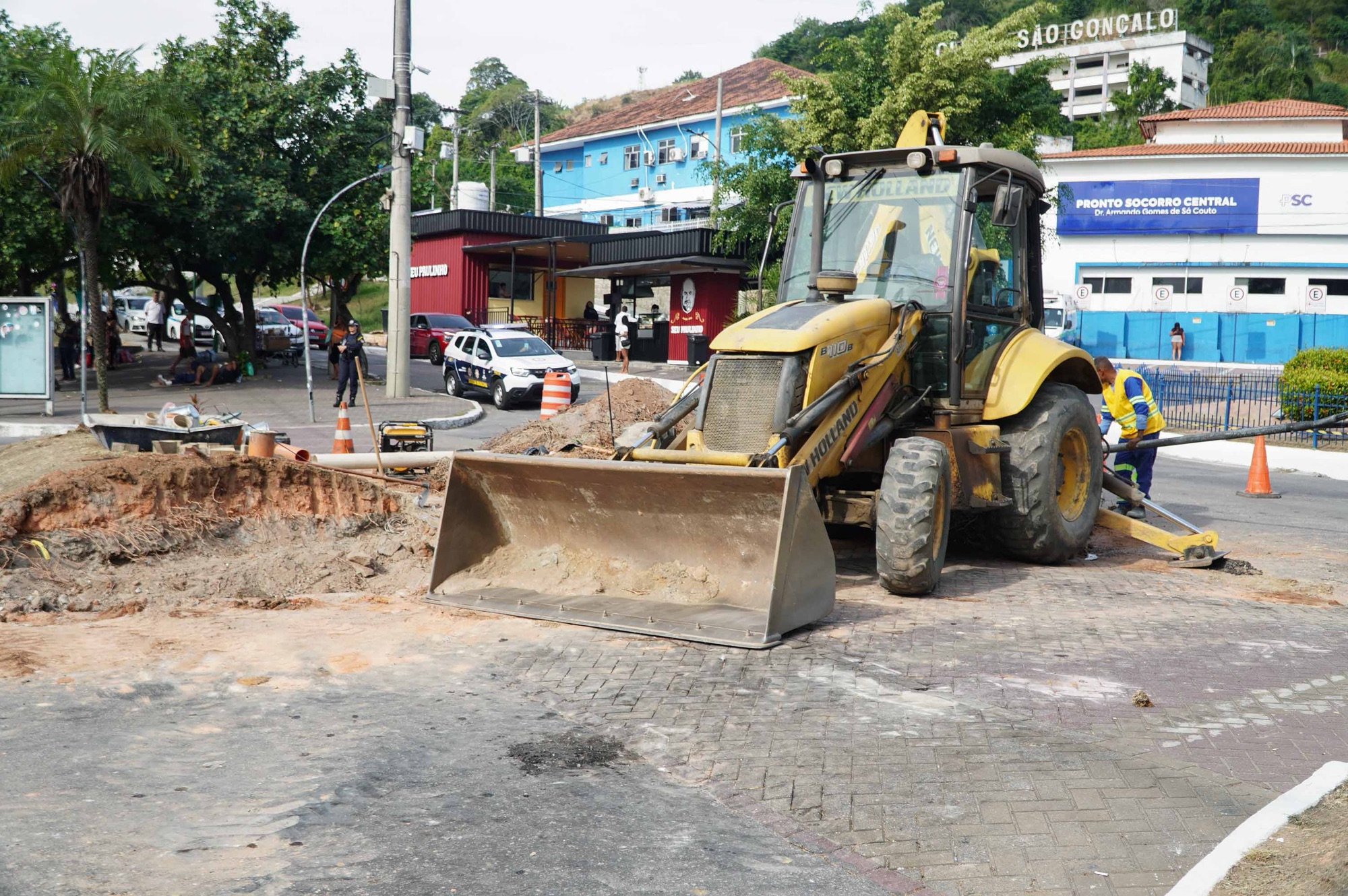 Prefeitura de São Gonçalo realiza nova obra para melhorar o tráfego no Centro