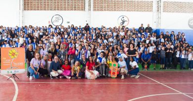 Escola Municipal Belford Roxo participa de evento alusivo ao “Maio Laranja”