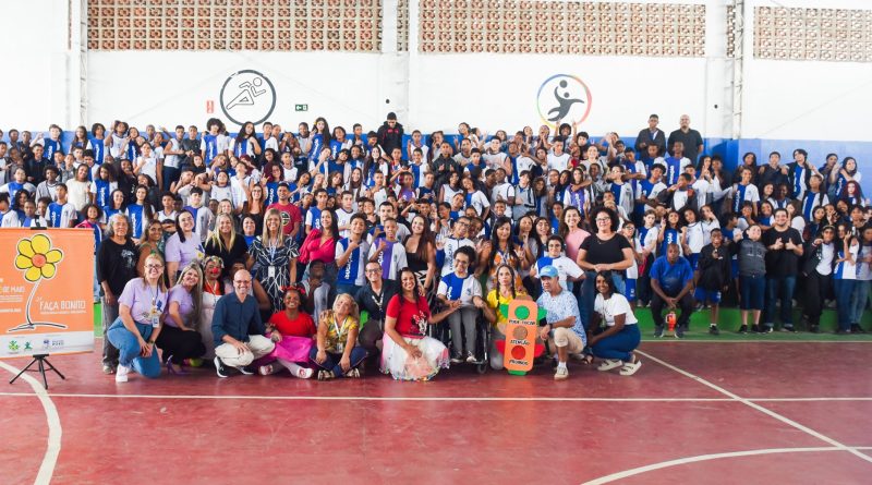 Escola Municipal Belford Roxo participa de evento alusivo ao “Maio Laranja”