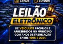 Prefeitura de Búzios realizará leilão eletrônico de veículos próprios e apreendidos no município