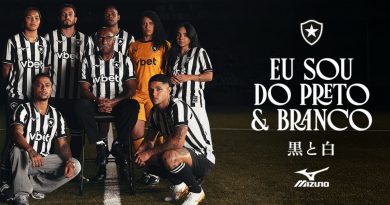 Botafogo apresenta primeiros uniformes em parceria com a Mizuno