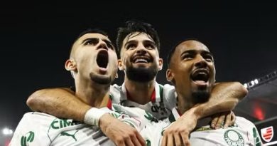 Palmeiras aproveita expulsão e vence o Flamengo
