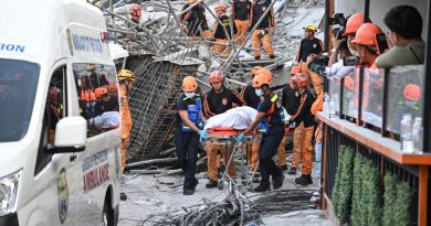 Socorristas buscam desaparecidos após desabamento de prédio nas Filipinas