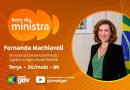 Fernanda Machiaveli destaca ações voltadas para as mulheres rurais no “Bom Dia, Ministra” desta terça (26/5)