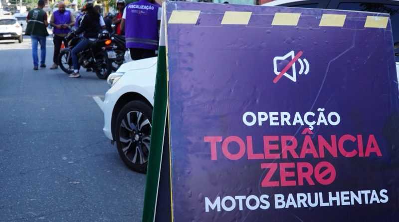 Tolerância Zero realiza 585 abordagens a motos barulhentas nesta semana em São Gonçalo