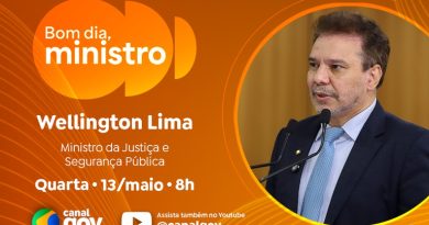 Wellington Lima detalha o Programa Brasil Contra o Crime Organizado no “Bom Dia, Ministro” desta quarta (13/5)