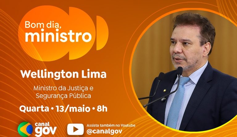 Wellington Lima detalha o Programa Brasil Contra o Crime Organizado no “Bom Dia, Ministro” desta quarta (13/5)