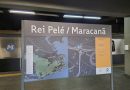MetrôRio atualiza sinalização da Estação Rei Pelé/Maracanã