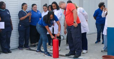 Mesquita: Treinamento de combate a incêndio capacita profissionais da Clínica da Família Jacutinga