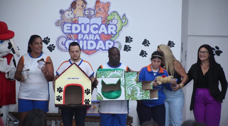 Educar para Cuidar mobiliza 7,5 mil alunos de Nova Iguaçu em ações de sustentabilidade e proteção animal