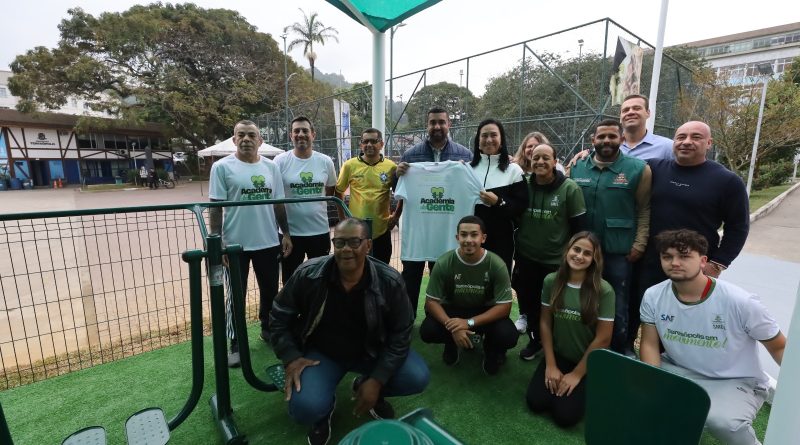 Academia da Gente: primeira unidade é inaugurada na Praça Olímpica em Teresópolis
