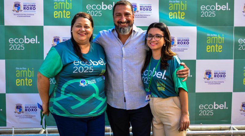 Belford Roxo: Ecobel celebra mês Mundial do Meio Ambiente com maior evento ambiental da Baixada Fluminense nesta terça-feira
