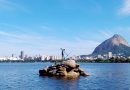 Escultura Curumim retorna à Lagoa após passar por reparos