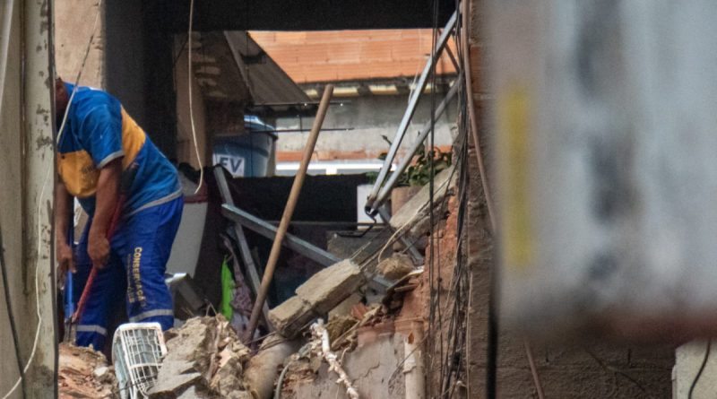 ‘Filme de terror’: moradores descrevem desabamento na Ilha do Governador