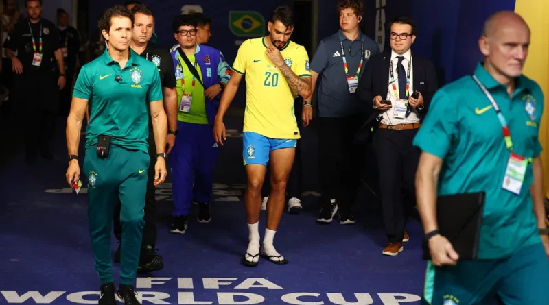 Lucas Paquetá tem lesão constatada e está fora das oitavas de final