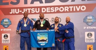 Guarda Civil Municipal de Cabo Frio conquista dois ouros no Campeonato Estadual de Jiu-Jitsu