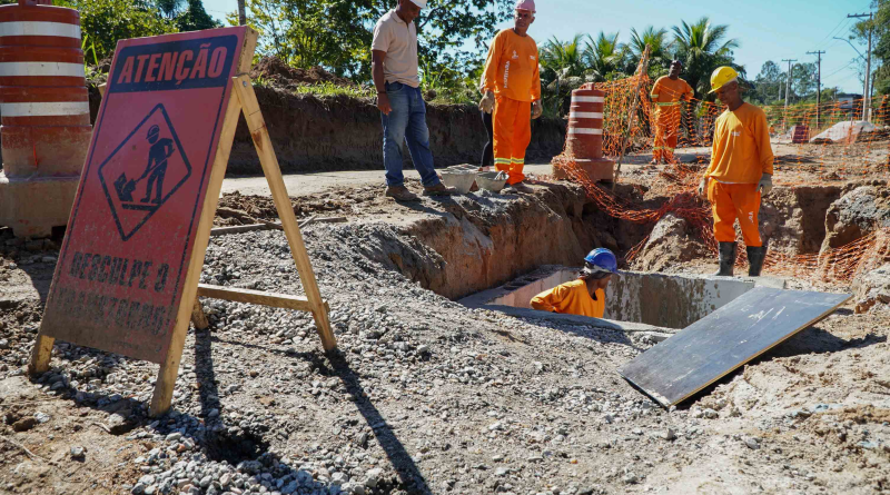 São Gonçalo: Obras de infraestrutura no Sacramento e em Santa Izabel seguem avançando