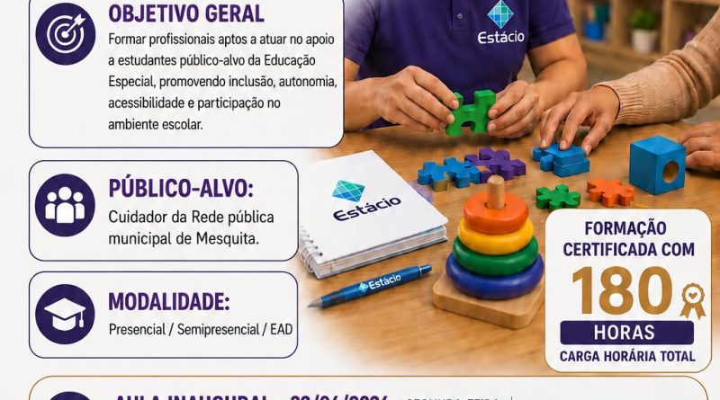 Educação de Mesquita abre curso para mediadores