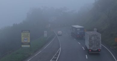 Neblina exige atenção redobrada dos motoristas durante o inverno
