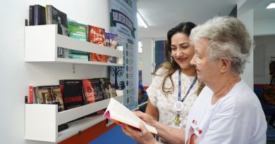Funasg implementa Biblioteca Solidária para promover o bem-estar e a saúde mental de seus usuários
