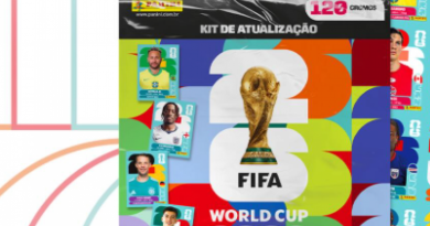 Atualização do álbum da Copa tem figurinhas de Neymar e outros 119 jogadores