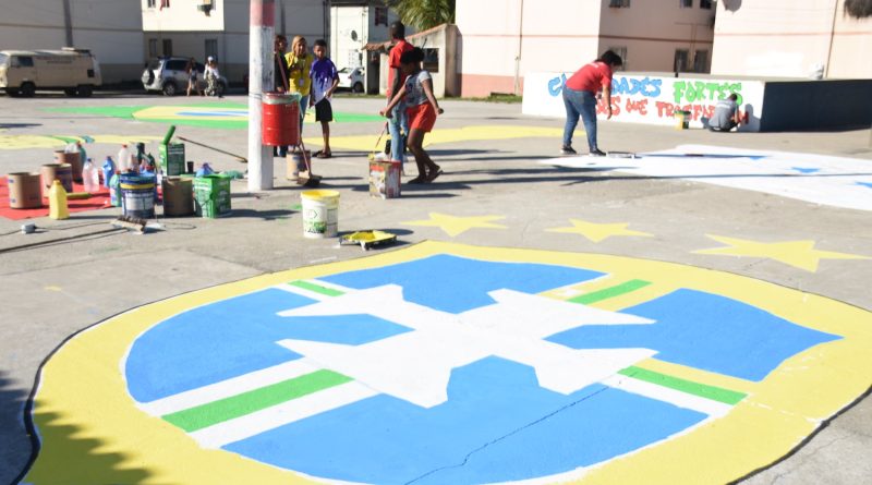 Maricá: Ruas de Itaipuaçu ganham cores e arte em celebração à Copa