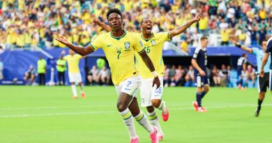 Vini Jr brilha, Brasil vence a Escócia e se classifica na liderança do grupo na Copa