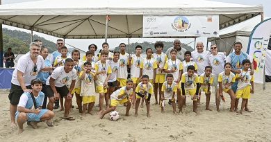 Festival Grão de Areia de beach soccer agita as areias de Cabo Frio