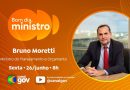 No “Bom Dia, Ministro”, Bruno Moretti fala sobre o Orçamento de 2026 e medidas para conter a alta dos combustíveis