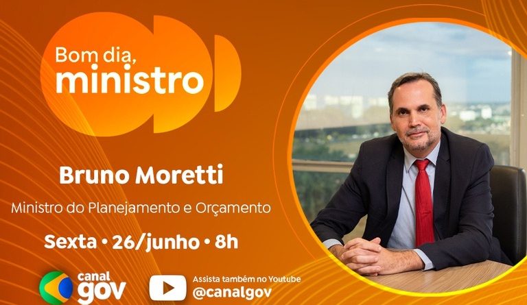 No “Bom Dia, Ministro”, Bruno Moretti fala sobre o Orçamento de 2026 e medidas para conter a alta dos combustíveis