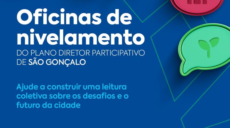 São Gonçalo promove oficinas de nivelamento da revisão do Plano Diretor&nbsp;