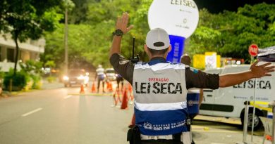 Operação Lei Seca reforça ações de educação e fiscalização durante jogo da Seleção Brasileira