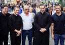 São Gonçalo inicia celebração de Corpus Christi com confecção dos tapetes nas ruas do Centro