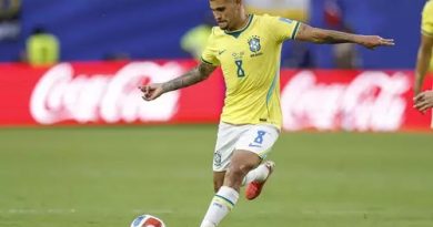 Bruno Guimarães percorre maior distância em vitória do Brasil na Copa do Mundo