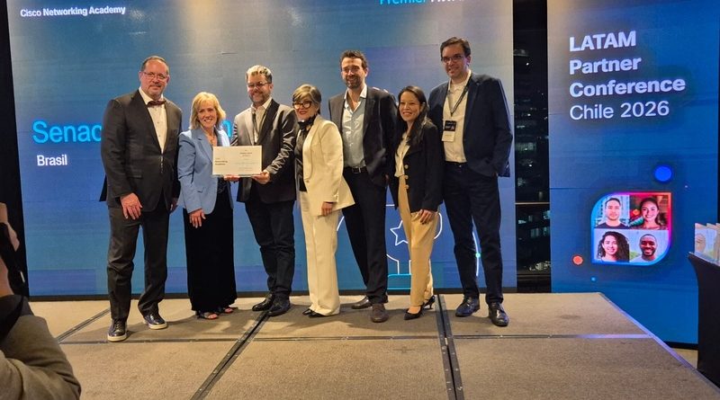 Senac e Brasil no ranking de mais premiados pela Cisco