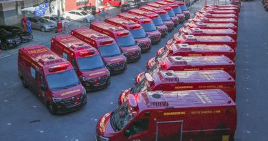 Corpo de Bombeiros do Rio reforça atendimento à população com 23 novas ambulâncias adquiridas com recursos da Taxa de Incêndio