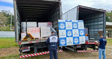 Secretaria de Fazenda e Operação Foco apreendem mais de 18 toneladas de bebidas
