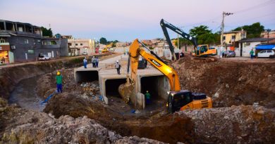 Obras de Canalização do Maxambomba seguem em ritmo acelerado evitando enchentes na região do entorno do canal