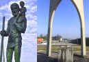 Estátua de São Cristóvão é furtada no Trevo das Margaridas