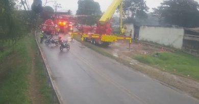 Incêndio atinge depósito em Campo Grande